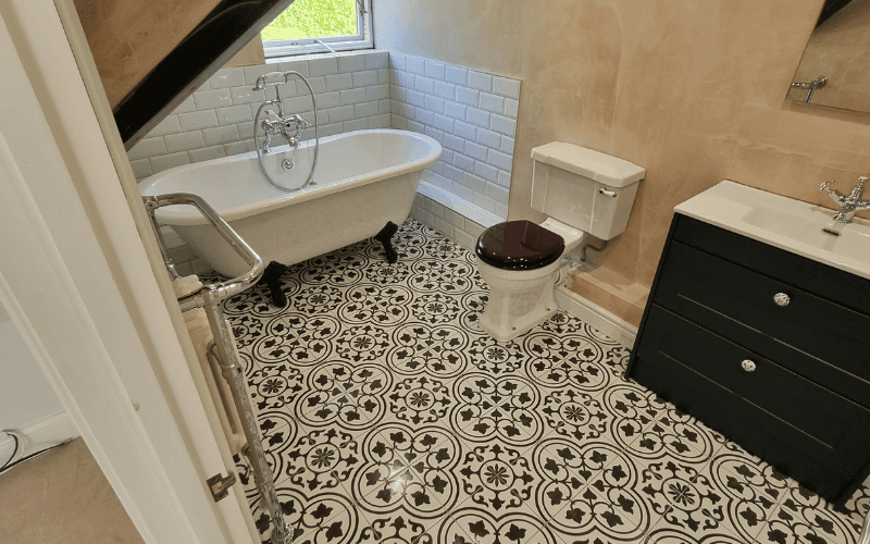 A water filter — and the worktop drilling handled too